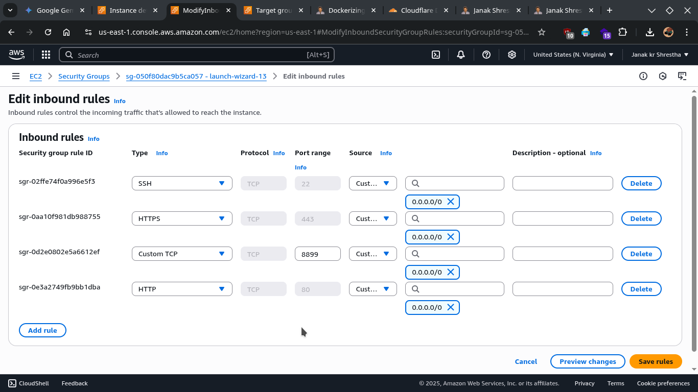 AWS Application Load Balancer with a Custom Domain (Cloudflare)