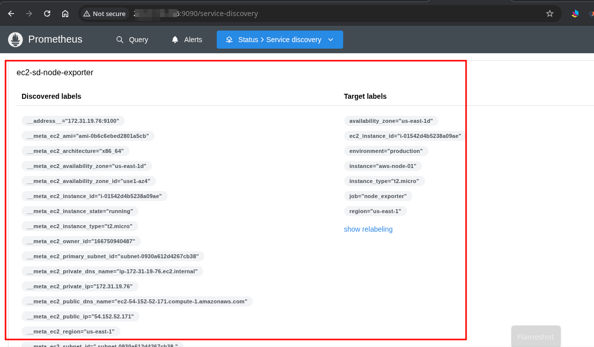 EC2 SD targets in Prometheus